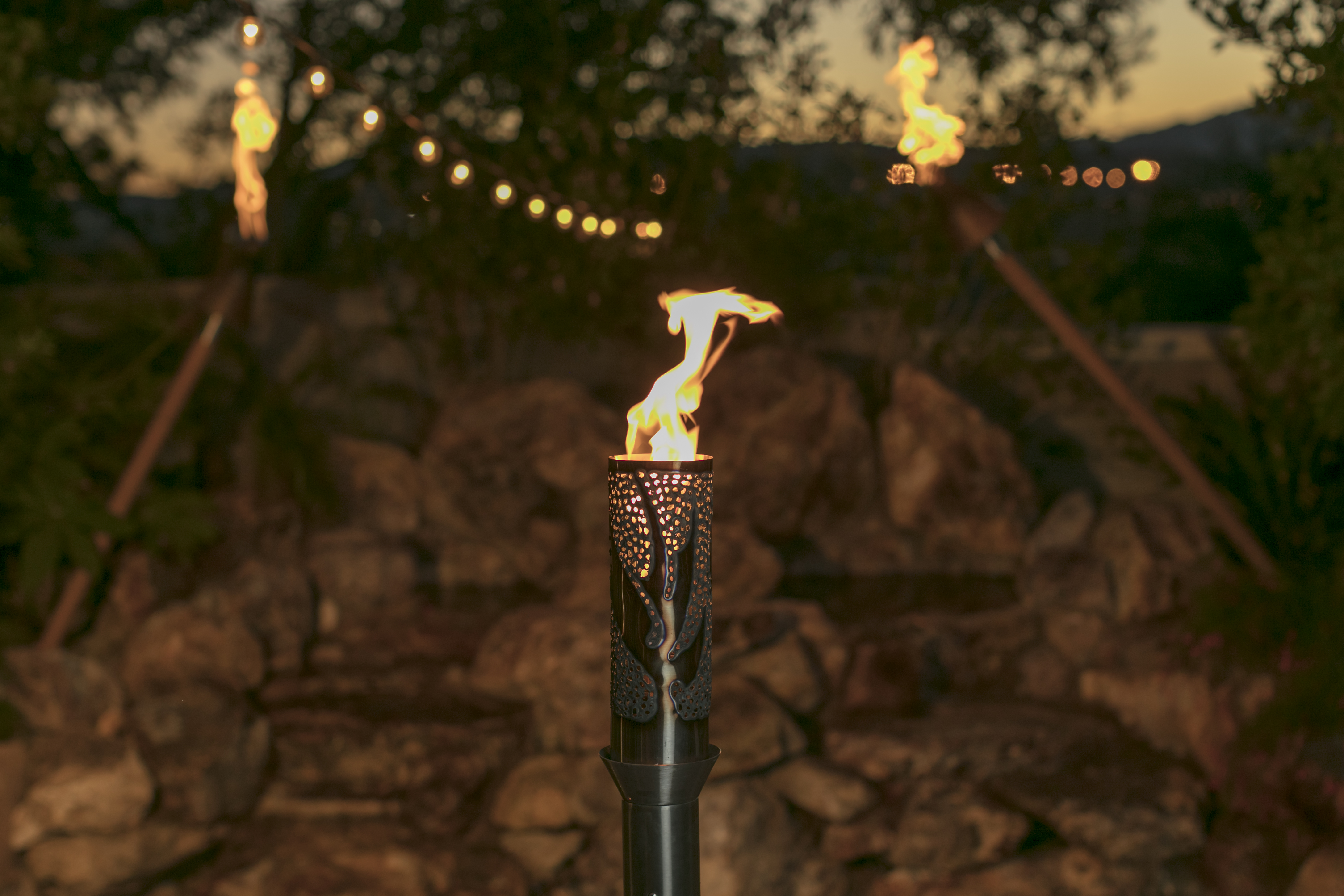 Bird of Paradise outdoor gas torch head